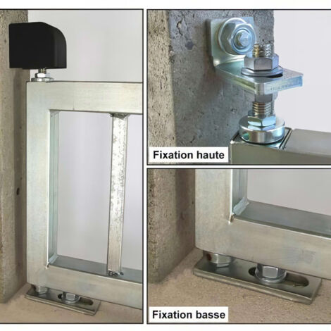 Pivot De Portail Torbel Pour Tube Carré 40 Mm - À Sceller - Neuf En Emballage