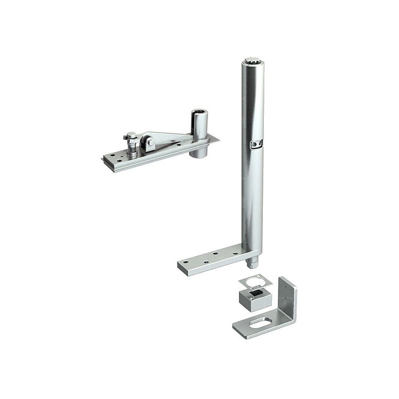 Ferme-portillon invisible simple action tube 50 200kg droite Mantion 25322DT