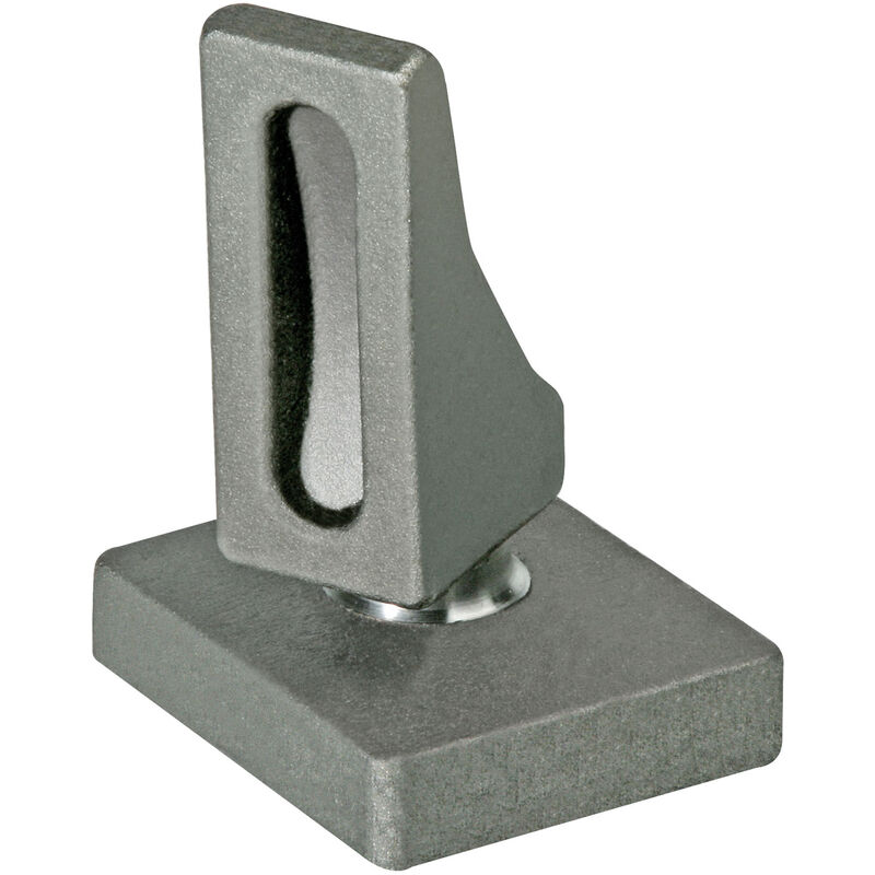 Plaque de base en acier 71X14 mm. avec goupille à bille