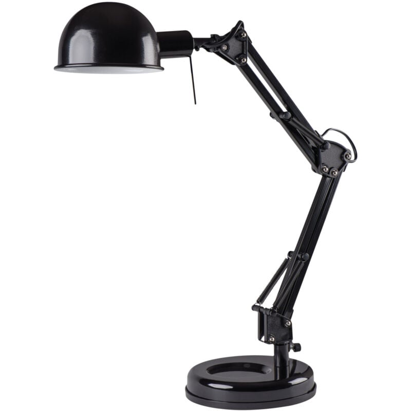 Kanlux - Lampe de bureau 40W Noir - culot E14