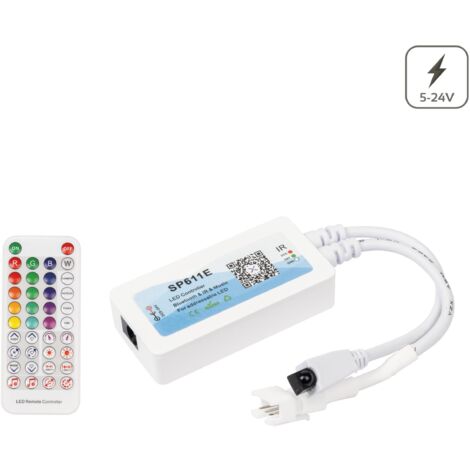 Pixel LED Controller DC5V-24V Bluetooth 38 Tasten IR Fernbedienung für WS2811 WS2812B RGB LED