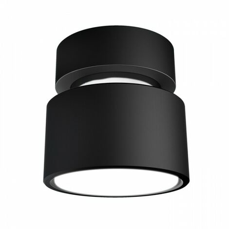 PIXIE plafonnier chrome noir 230V LED GX53 7W