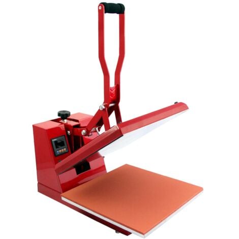 PixMax 38 x 38 cm Sublimation Heat Press T-Shirt Printing Clam