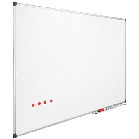 Pizarra blanca 90x120 cm - Magnética