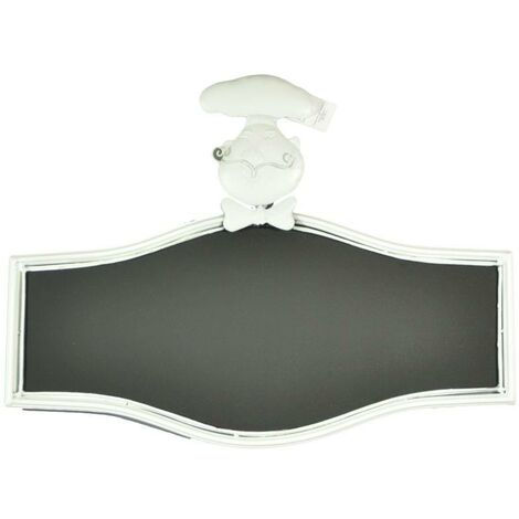 Pizarra chef rectangular acampanada cm54,5x41x2