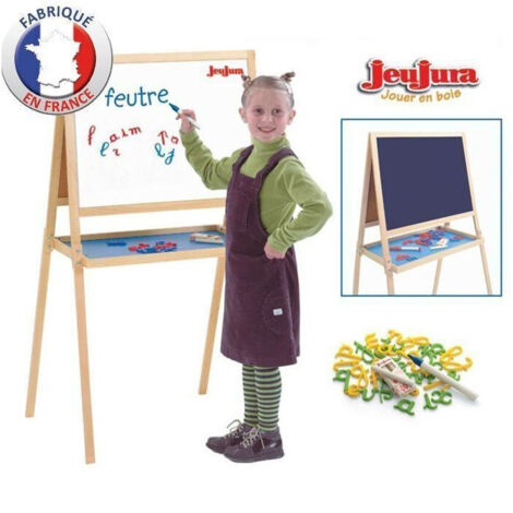 Pizarra de Doble Cara Jeujura Wooden Painting Magnética