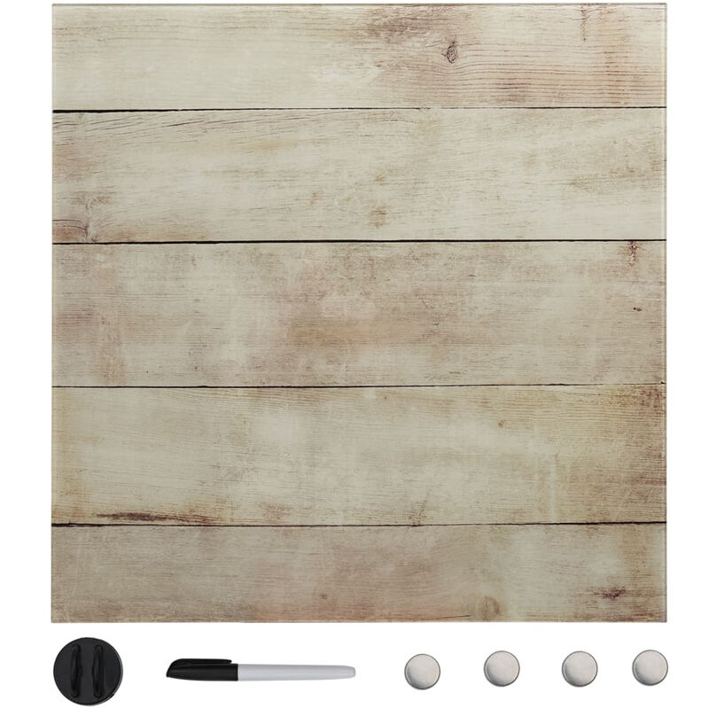 

Pizarra magnetica de pared vidrio 50x50 cm
