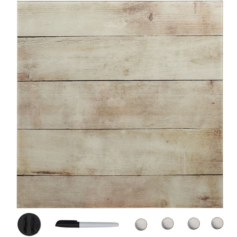 

Pizarra magnetica de pared vidrio 60x60 cm