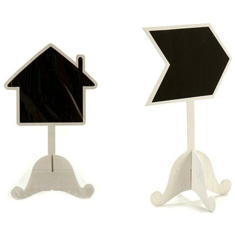 Pizarra Pincello BIG-S3602308 Casa Flechas 13,5 x 25 x 15 cm Soporte de pie