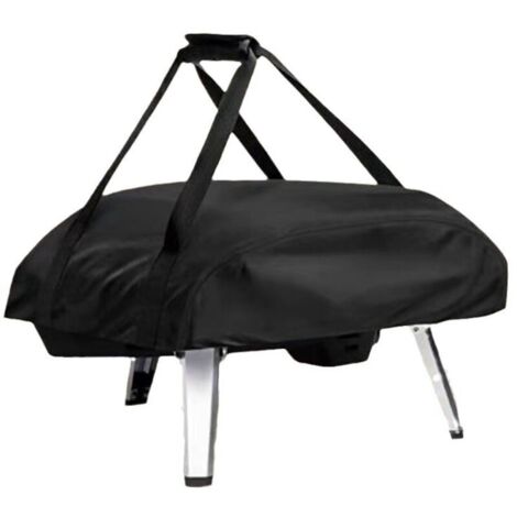 Pizzaofenabdeckung für Ooni Koda 12, wasserdicht, wetterfest, Tragetasche, Oxford-Gewebe, schwarz, 63 x 41 x 16