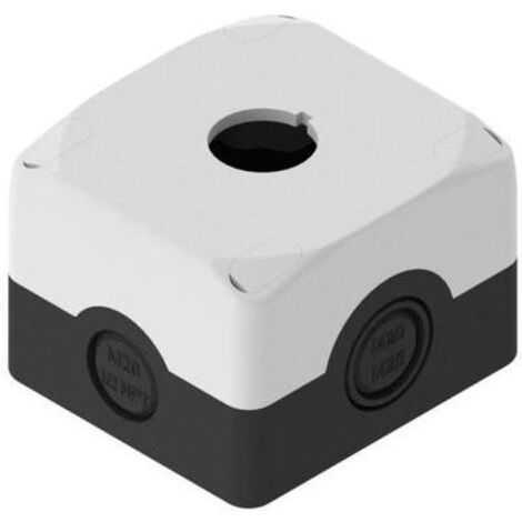 Pizzato Elettrica ES 31000 1 emplacement (L x l x H) 72 x 80 x 56 mm noir, gris 1 pc(s)