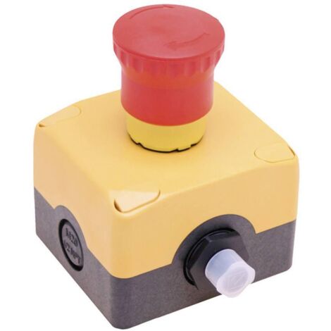 Pizzato Elettrica ES AC31027 Arrêt d'urgence en boîtier 250 V/AC 6 A 1 NF (R), 1 NO (T) IP67 1 set D79268