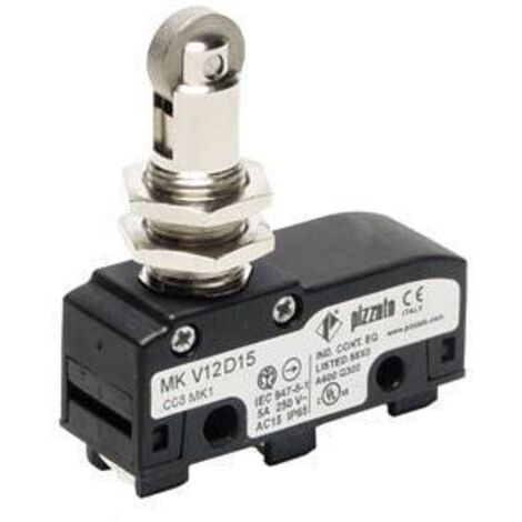Pizzato Elettrica MKV11D15 Microrupteur MKV11D15 250 V/AC 6 A IP40 à rappel 10 pc(s) W91606