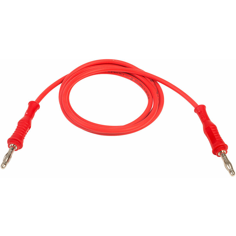 2011-100R Red 4mm Test Lead 30V AC - PJP