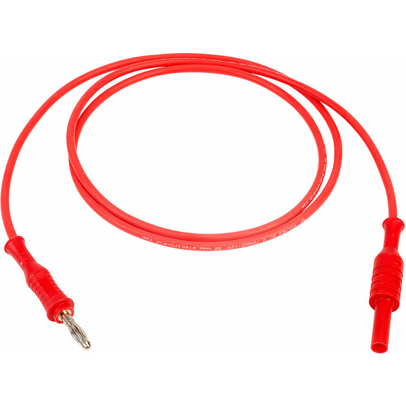 2021-100R Red 4mm Ext Lead 30V AC - PJP