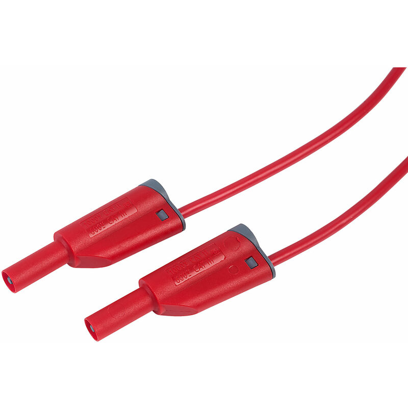 PJP 2617-IEC-150R 36A 4mm Shrouded Stackable Red
