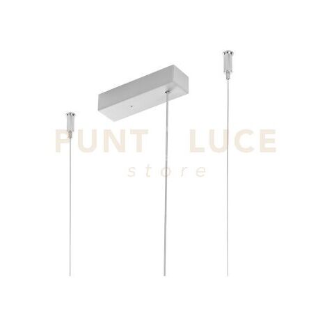 PKISDA- KIT PER SOSPENSIONE PER ALIMENTATORI DIMMERABILI GSTT16-GSTT43 NON INCLUSI COLORE ARGENTO