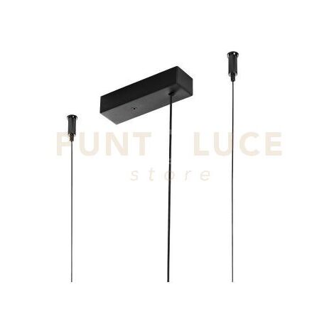 PKISDN- KIT PER SOSPENSIONE PER ALIMENTATORI DIMMERABILI GSTT16-GSTT43 NON INCLUSI COLORE NERO