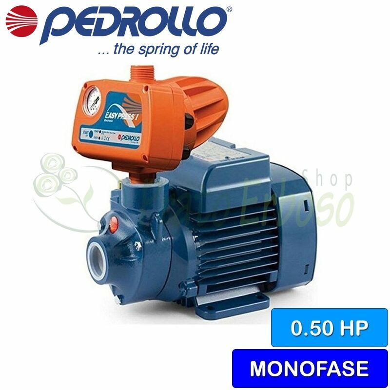 

Pedrollo - PKm 60 - EP 1 - Grupo de presión, de una sola fase, 0.5 HP