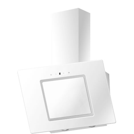 PKM Kopffrei - Dunstabzugshaube S26-60BWTY - Weiß, Breite 60 cm, LED, Touch, EEK: B