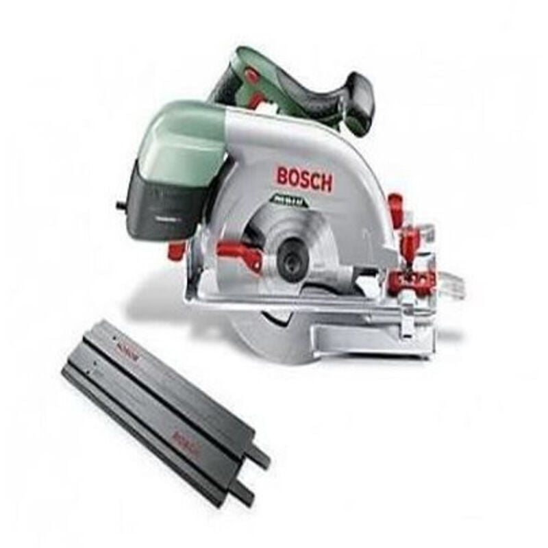 Seghe circolari Bosch pks 66-2AF 1600W 66 mm, taglio preciso, custodia CleanSystem per assorbire polvere, impugnatura ergonomica