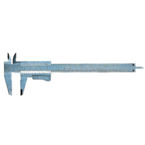 PL CALIBRO ACCIAIO C/BLOCCAGGIO LETTURA 0/150 MM- 1,0 pz