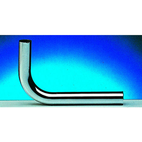 PL CANOTTO CURVO 45 GRADI MM. 30X12X140