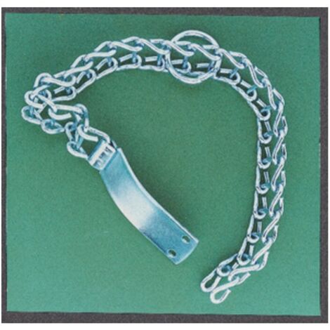 PL COLLARE P/CANI ACCIAIO ZINCATO 35 CM
