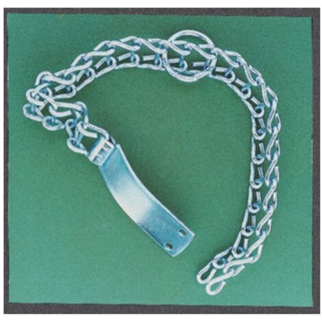 PL COLLARE P/CANI ACCIAIO ZINCATO 55 CM