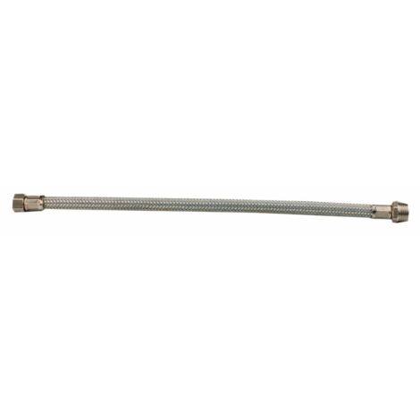 PL FLESSIBILE INOX M 1/2 F 3/8  50 CM  2 PZ
