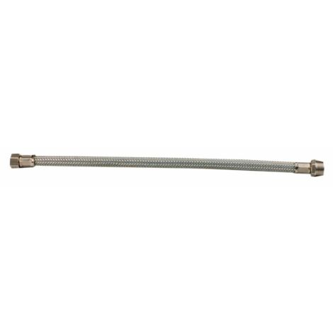 PL FLESSIBILE INOX M F 1/2  35 CM  2 PZ