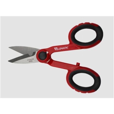 PL FORBICI P/ELETTRICISTA LAME DIRITTE INOX