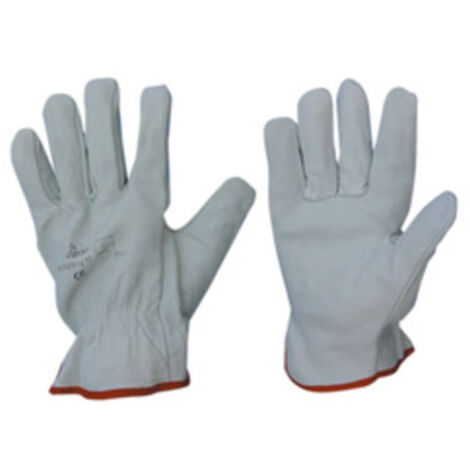 PL GUANTI BOVINO TUTTO FIORE BIANCO TG.10- 6,0 pz