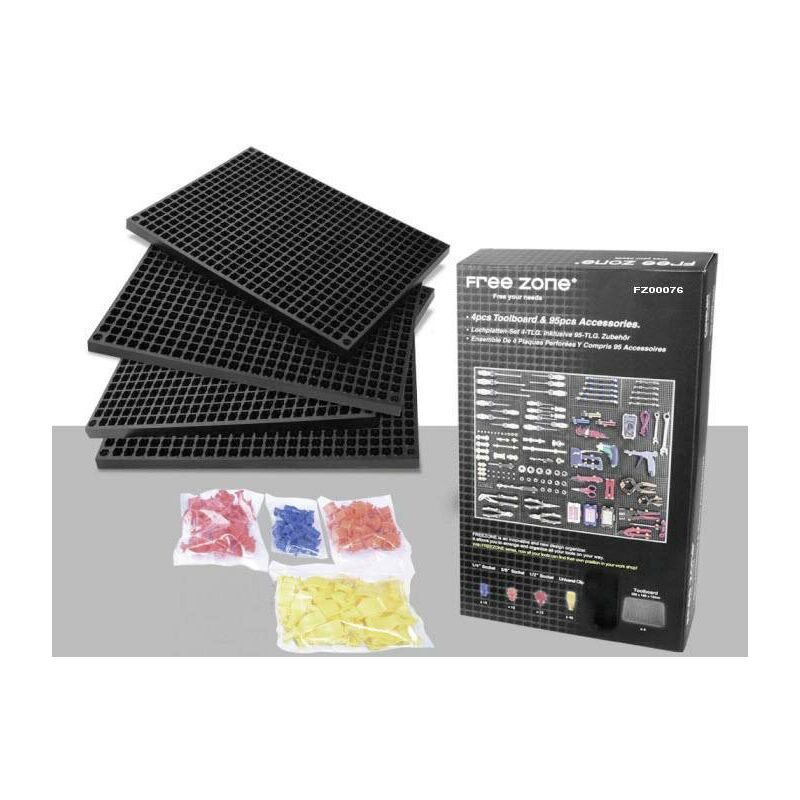 1553641 SET de plaques perforées 68 pièces (L x l x H) 280 x 195 x 12 mm 1 pc(s) S328191