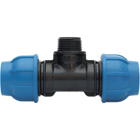 PL RACCORDO POLIPROP TEE M D 20X1/2X20MM- 1,0 pz