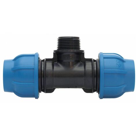 PL RACCORDO POLIPROP TEE M D 25X1/2X25MM