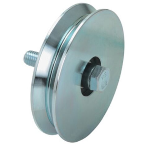 PL RUOTA P/CANC C/BULLONE A 1 CUSC 100 MM