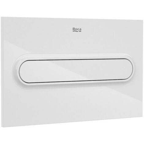 PL1 SINGLE (UNE) - Plaque d'actionnement encastrée simple - ROCA