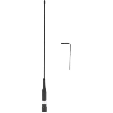 PL259 Dualband-UHF/VHF-Mobilantenne 144/430 MHz für Auto- und Taxifunkgeräte