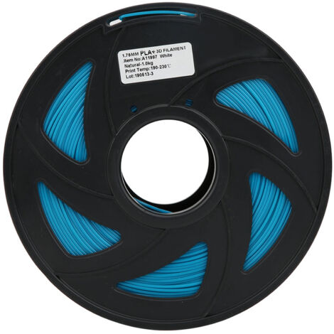 PLA-Filament, 1,75 mm, Himmelblau, 1 kg Spule für hochwertigen 3D-Druck