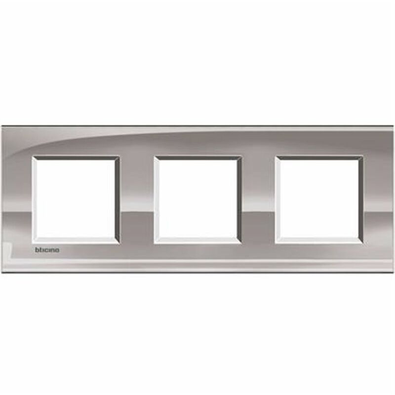 

Bticino - PLACA 2+2+2MOD.NIQUEL