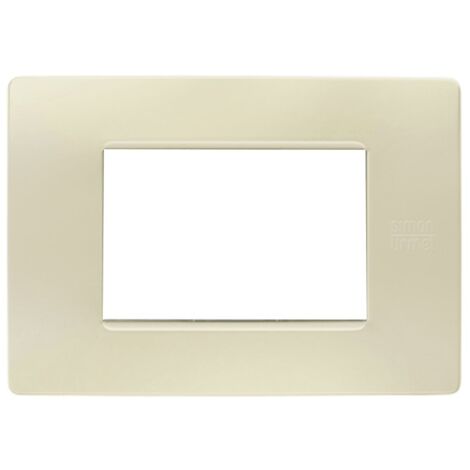 Placa 3 módulos Urmet Simon Nea marfil 11803.AV