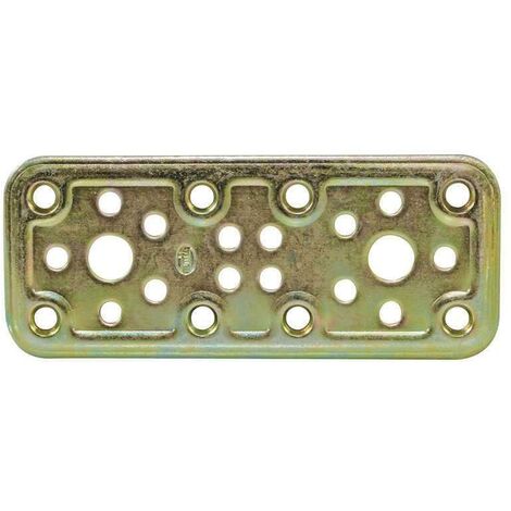 PLACA 500-160×50 ACERO BRICOMATADO 12120 AMIG