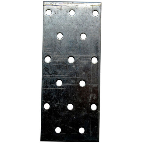 Placa Acero 160x50mm Espesor2.5mm Zincado PLC09