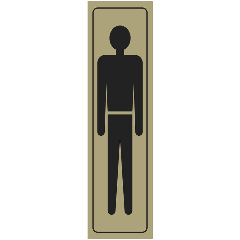 

Placa Adhesiva Hombre
