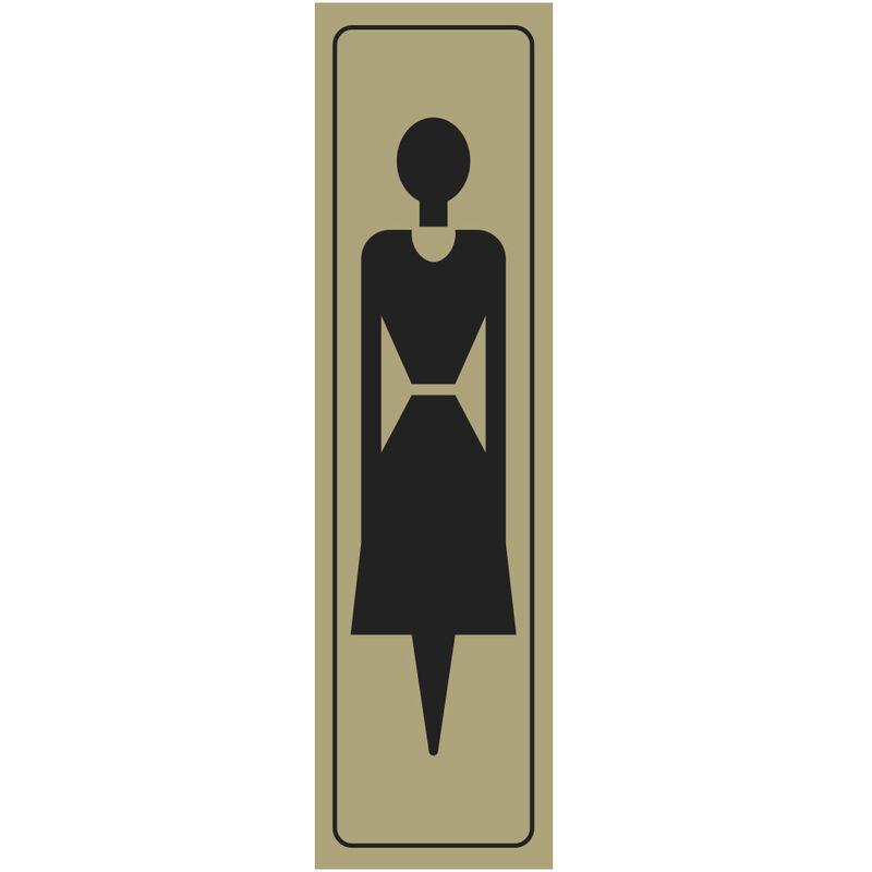 

Placa Adhesiva Mujer
