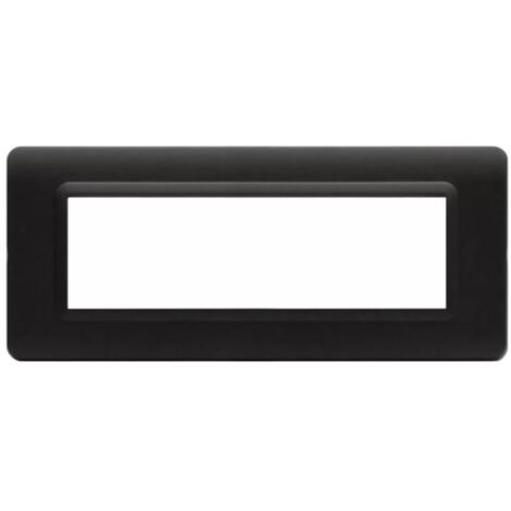 Placa Ave S44 7 Módulos Gris Tekla 44PY07GTK