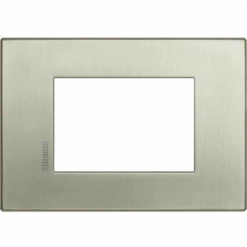 

Bticino - PLACA AXOLUTE AIR 3 MODULOS TITANIO