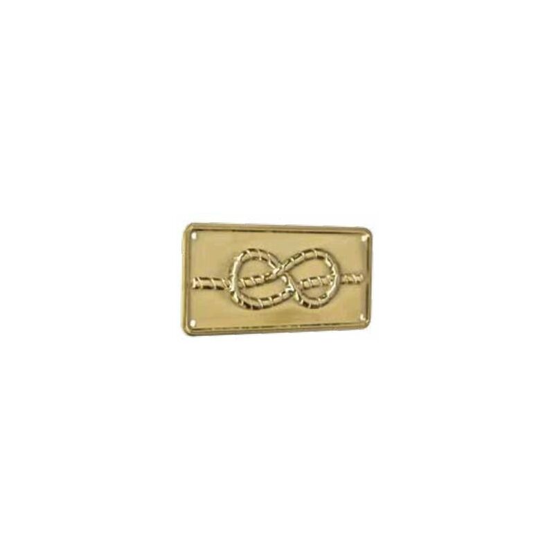 

Placa Barco 35X75 Laton Pulido Lacado