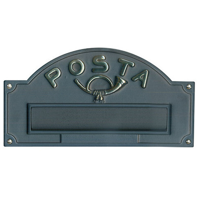 Placa bucalettere Antica A3/GH – Pintura efecto fundición – Formato revisado
